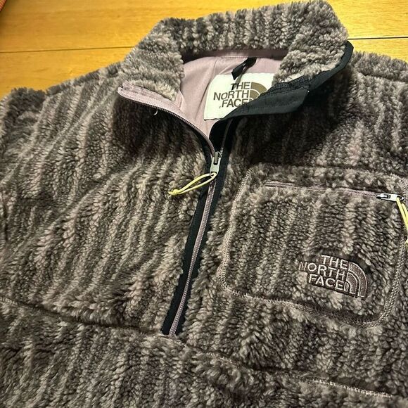 Women's The North Face Jacquard Extreme Pile 1/2 Zip Jacket small - Picture 6 of 14